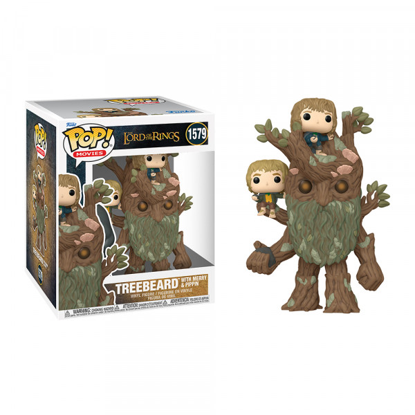 Funko POP! The Lord of the Rings: Treebeard with Merry and Pippin 6" (1579)